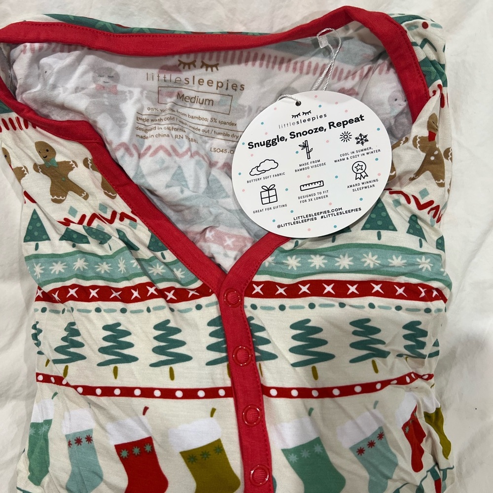 Little Sleepies Fair Isle women’s Medium Top